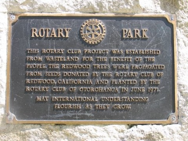 RY 2008 Visit To Rotary Park In New Zealand